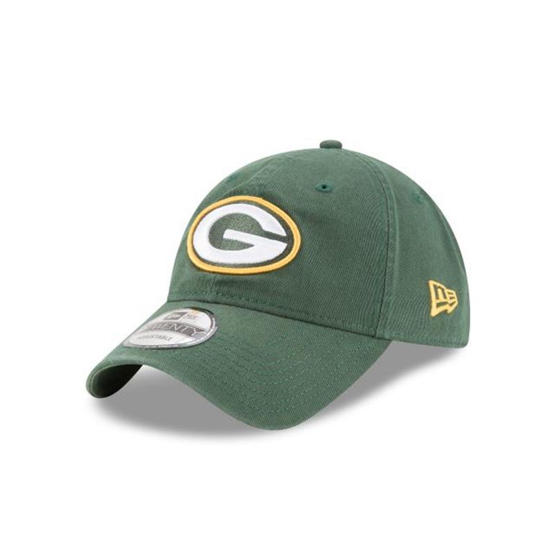 NFL Green Bay Packers Core Classic 9Twenty Adjustable (TVO4611) - Green New Era Caps